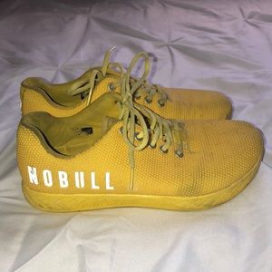 Nobull training shoes yellow